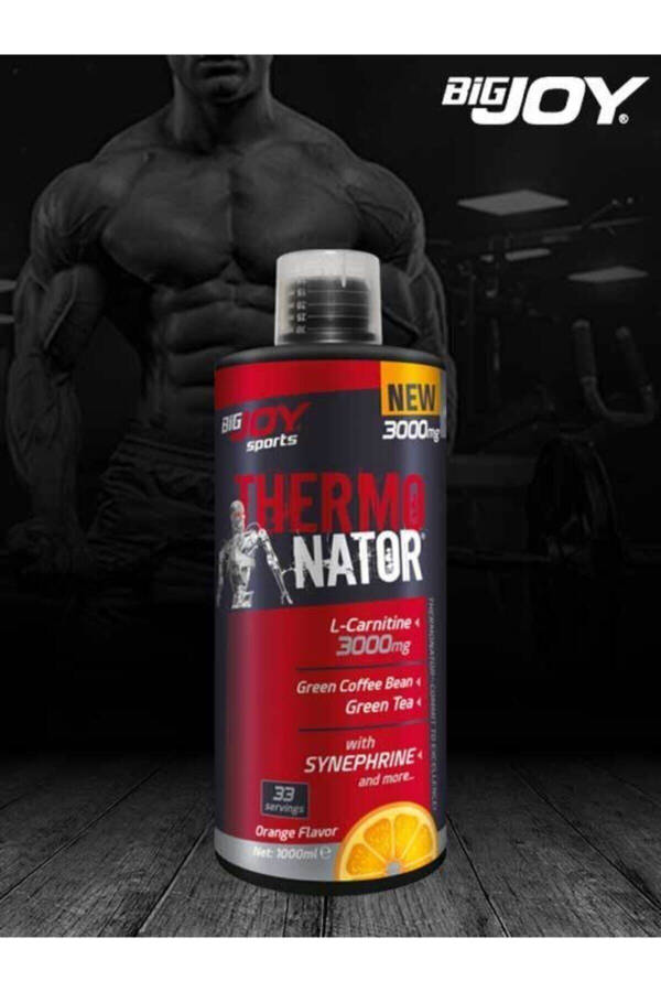 Orange Flavored Thermo Nator L Carnitine 1000 ml 3000mg L Carnitine - 3