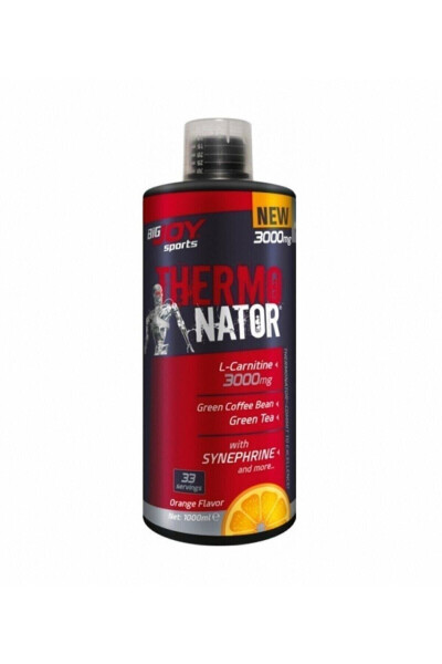 Orange Flavored Thermo Nator L Carnitine 1000 ml 3000mg L Carnitine - 1