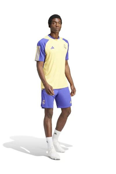 Orange Men's Round Neck 23/24 Real Madrid Jersey IQ0547 REAL - ADIDAS