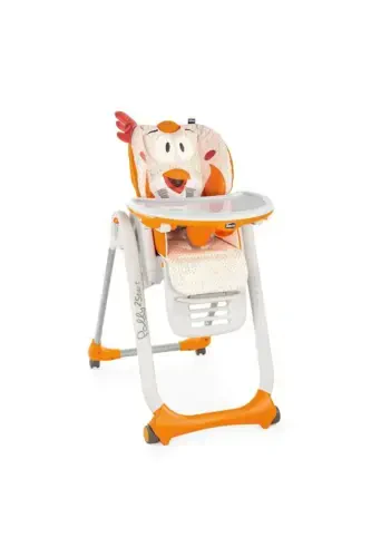 Orange Polly 2 Start Fancy Chicken High Chair - 1