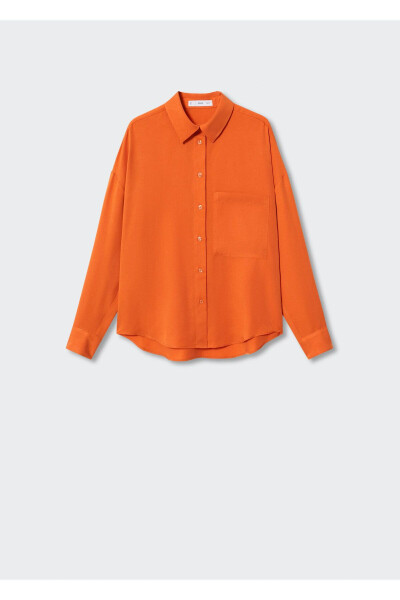 Orange Women Shirt - 3