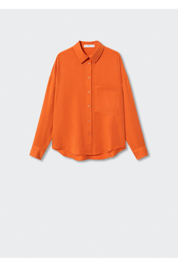 Orange Women Shirt - 3