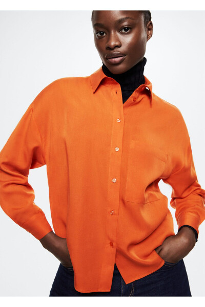 Orange Women Shirt - 7