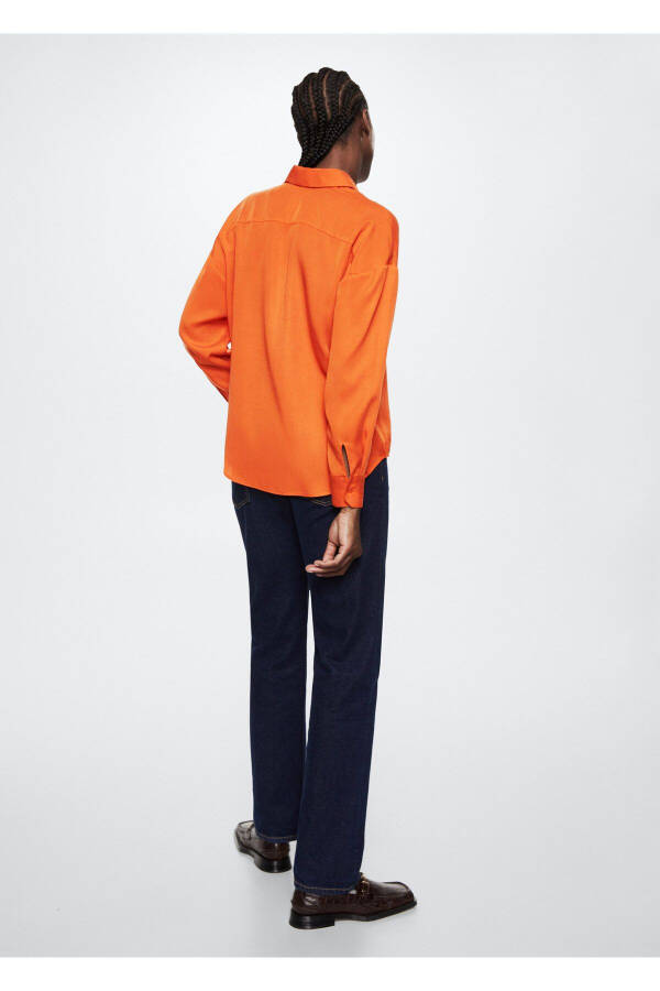 Orange Women Shirt - 9