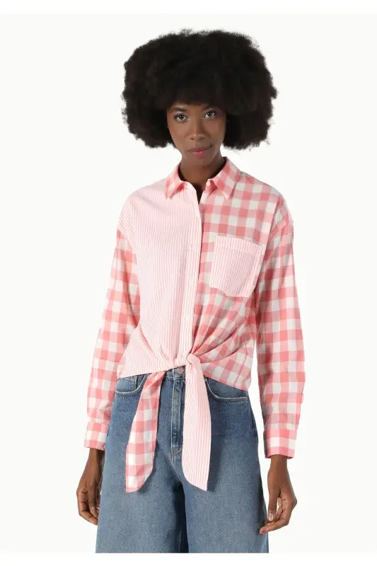 Orange women's shirt - 2