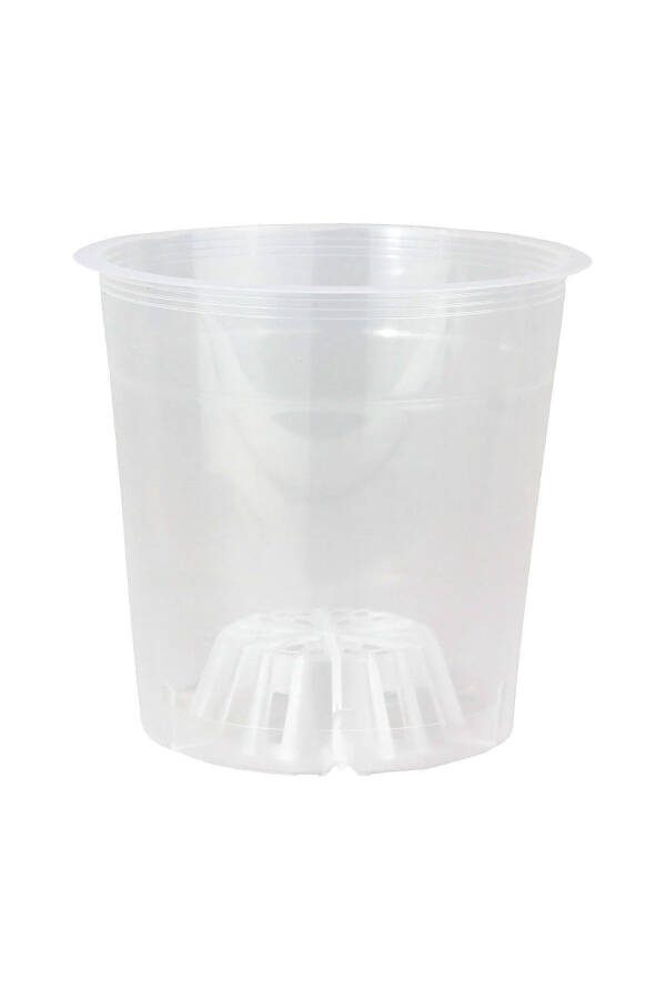 Orchid Growing Pot 12 Pack 0.75lt Clear Plastic Pot - 7