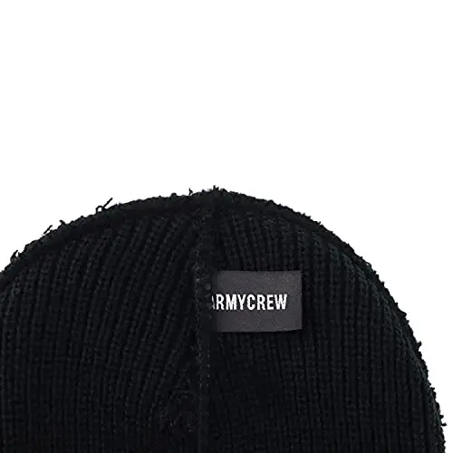 Armycrew 100% Acrylic Oversized XXL Thick GI Watch Cap Ribbed Knit Beanie Hat - 4