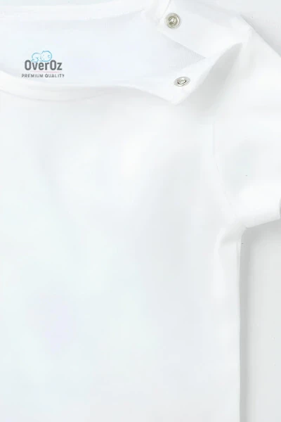 Organic 100% Cotton Granny Printed Short Sleeve Beb - 3