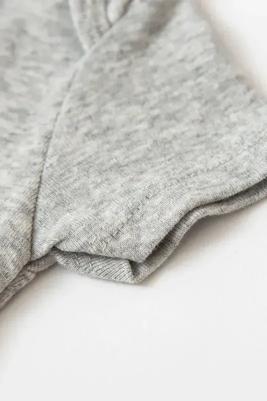 Organic Cotton Boss Baby I May Be Small But I'm The Boss Baby Bodysuit Short Sleeve Bodysuit 5206-G-Gray - 4