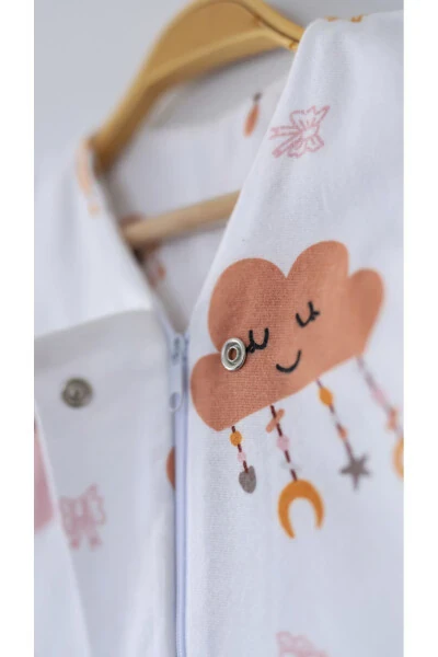 Organic Cotton Flannel Winter Sleeping Bag, Unicorn Patterned Children and Baby Sleeping Bag - 6