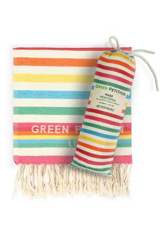 Organic Cotton Mare Pestemal 90x180cm Tassel Viva - 1