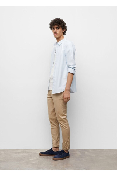 Organic Cotton Regular Fit Shirt - MANGO TEEN (1)