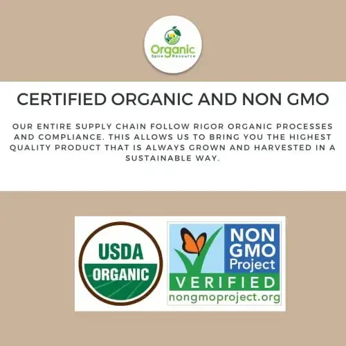 Organic Spice Resource Turmeric Root Powder, 8 oz (226 g) - 5