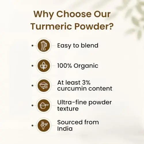 Organic Turmeric Powder w/Curcumin | 4 ounce or 113g | USDA Organics and Non-GMO | 100% Raw and Natural by OSR - 4