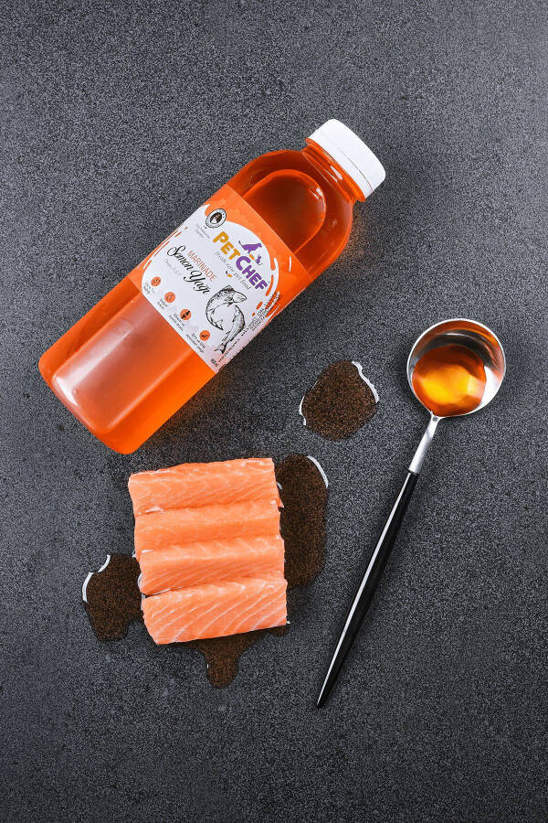 Organics Norwegian Salmon Fish Oil 450 Ml Cold Pressed Cat/ Dog Salmon Oil 3.6.9 Omega Source - 8