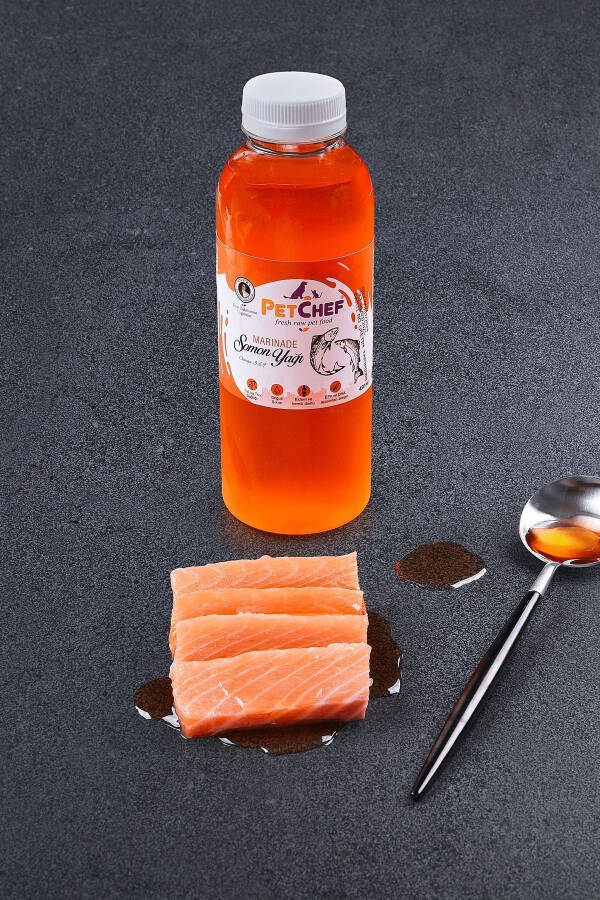 Organics Norwegian Salmon Fish Oil 450 Ml Cold Pressed Cat/ Dog Salmon Oil 3.6.9 Omega Source - 4