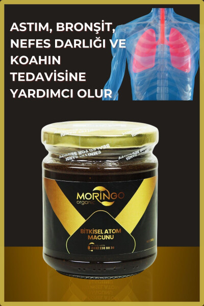 Organic Bitkisel Atom Macunu 240 gr - 5