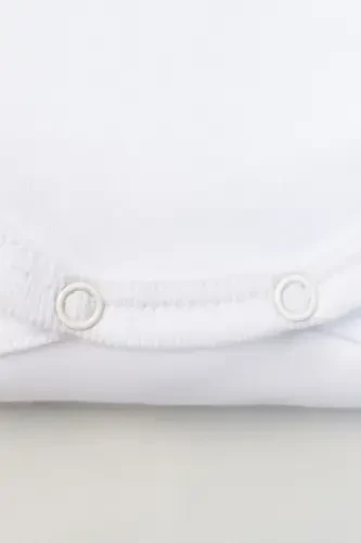 Organik bosma paxtadan Unisex chaqaloq uzun yengli bodi - 3