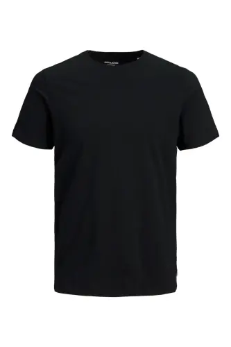 JJEORGANIC BASIC TEE SS O-NECK NOOS Black-Black - 2