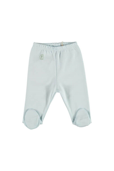 Organik Pantolon Patikli Basic Nature Mavi - BIBABY (1)
