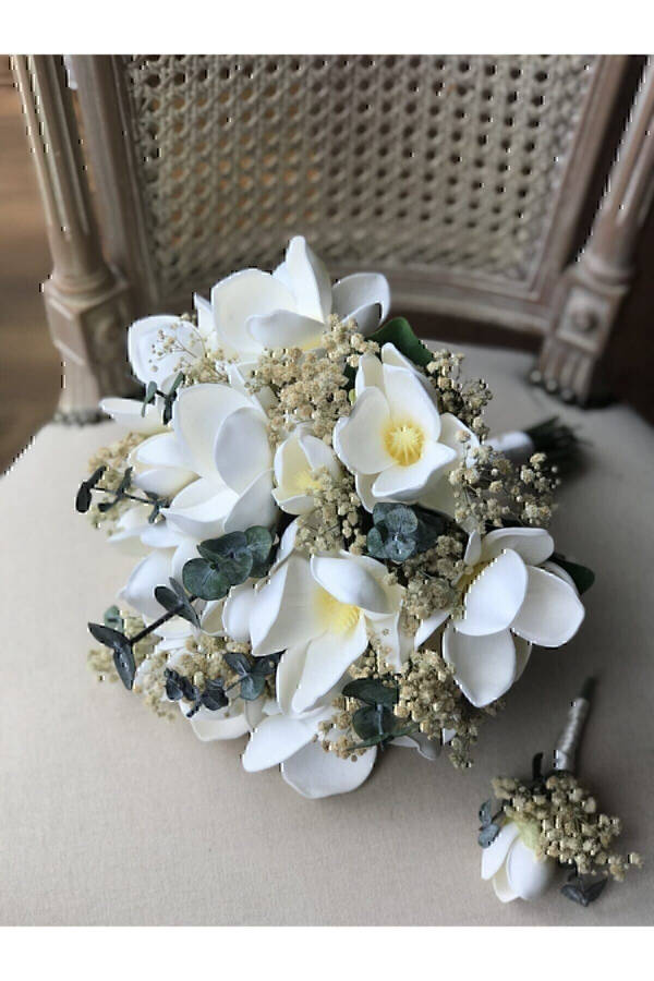 Organization Magnolia Bridal Bouquet - 4