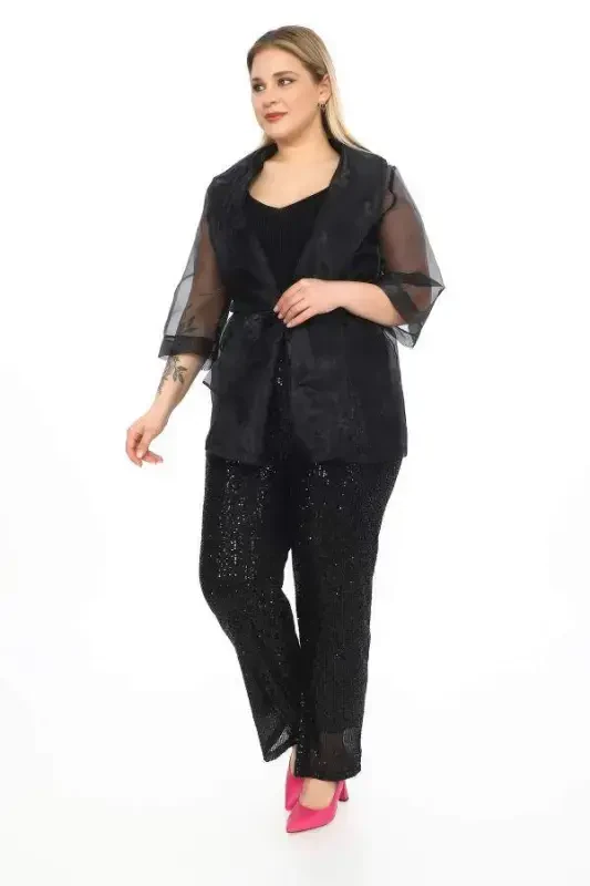 Organza Abiye Jaket Nd612d - 2