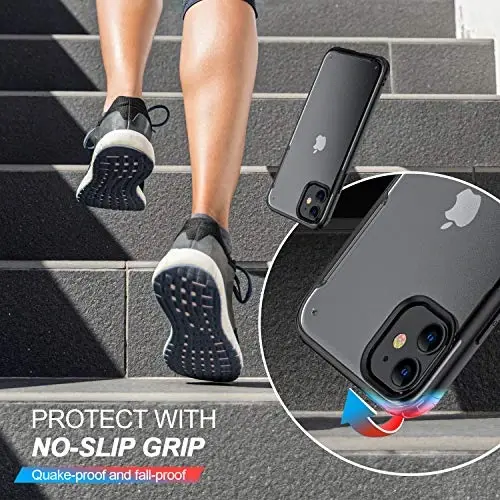 ORIbox Case Compatible with iPhone 11 Case, Translucent Matte case with Shatterproof, Scratch Resistant - 5