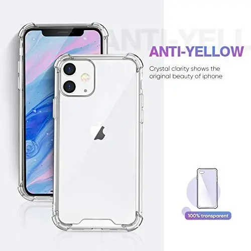 ORIbox Case Compatible with iPhone 11 Case, with 4 Corners Shockproof Protection - 3