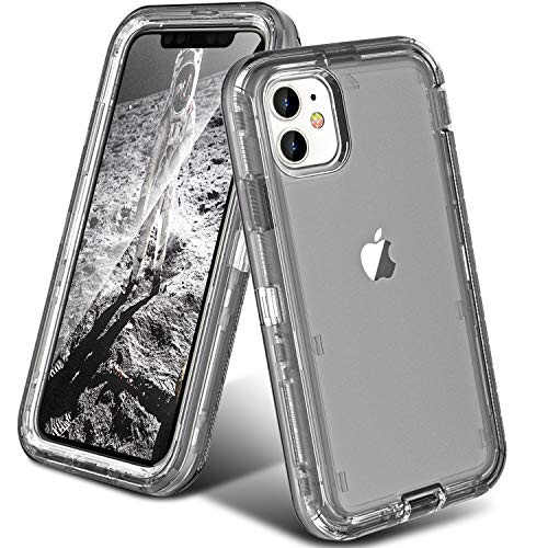 ORIbox Case Compatible with iPhone 11, Heavy Duty Shockproof Anti-Fall Clear - 1