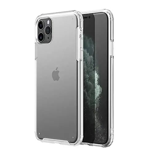 ORIbox Case Compatible with iPhone 11 Pro Case, Translucent Matte case with Shatterproof, Scratch Resistant,Matte Clear - 1
