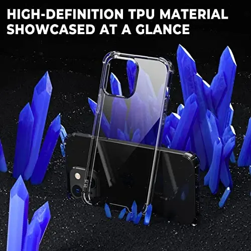 ORIbox iPhone 14/13 Case - Black, 4 Corner Shockproof Protection - 2