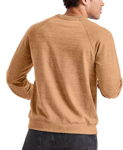 ORIGINAL Men's Triblend French Terry Crewneck Sweatshirt Acorn Brown PE Heather - 2