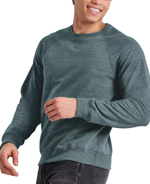 ORIGINAL Men's Triblend French Terry Crewneck Sweatshirt Cactus PE Heather - 4