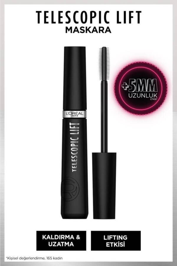 Original New Product Telescopic Lift Mascara Telescopic Mascara Lifting Effect +5mm 9.9 Ml - 2