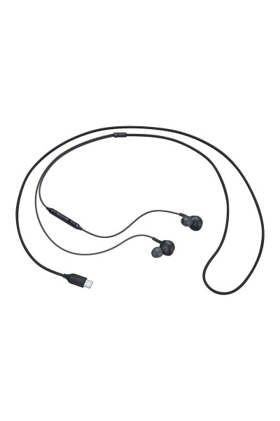 Original Type-C Stereo Wired Earphones - Black - 32