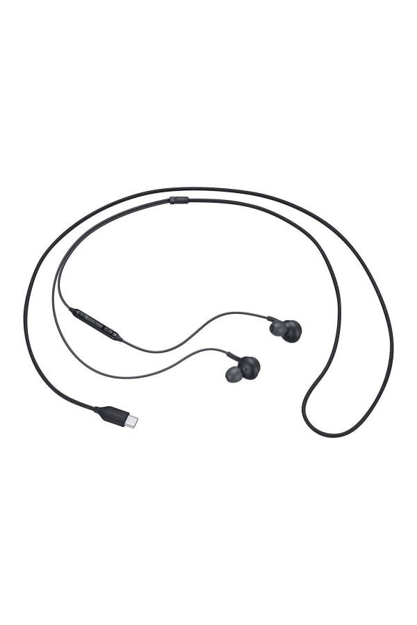 Original Type-C Stereo Wired Earphones - Black - 32