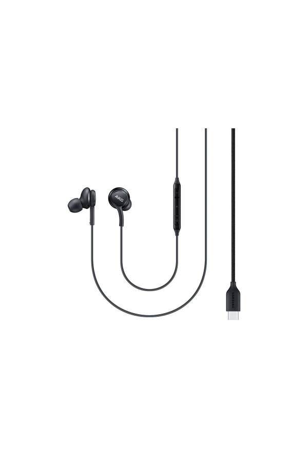 Original Type-C Stereo Wired Earphones - Black - 20