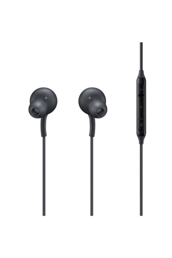 Original Type-C Stereo Wired Earphones - Black - 36