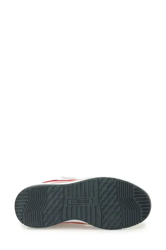 Original U.S. Polo Assn. Sneaker Erkak Bolalar Oq Sport Oyoq Kiyimi-Oq4196 - 6