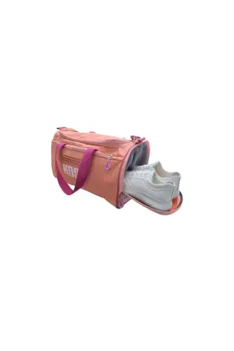 Original Women Shoes Eyleted Ventilated Sports, Gym, Fitness Bag-Powder - 2