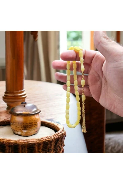 Оригинальные Сертифицированные Ливанские Капли Янтарных Четок Нагреваются Пахнет Сосной Золото По Серебру - 3