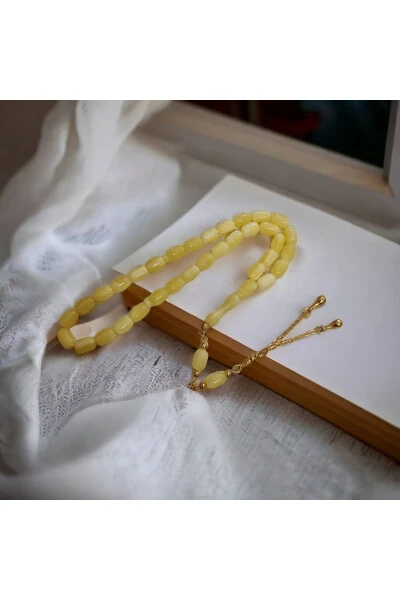 Оригинальные Сертифицированные Ливанские Капли Янтарных Четок Нагреваются Пахнет Сосной Золото По Серебру - 4