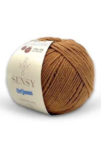 OriJeans Amigurumi İpi Punch (PANÇ) Baby Soft Cotton 50 gr Örgü İp Sütlü Kahve - Sütlü Kahve 