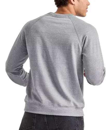 ORIGINAL Men's Triblend French Terry Crewneck Sweatshirt - HANES (1)