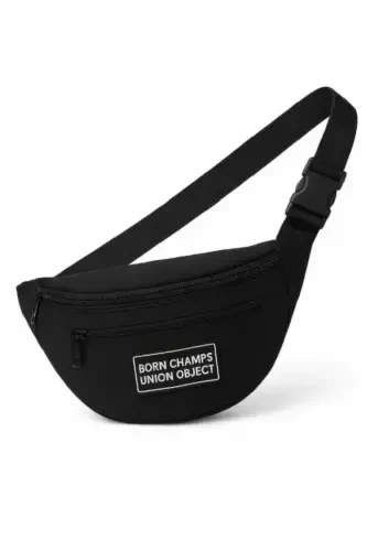 Original Siyah Body Bag Çanta Unisex Sokak Tarzı - TOMMY HARRY (1)