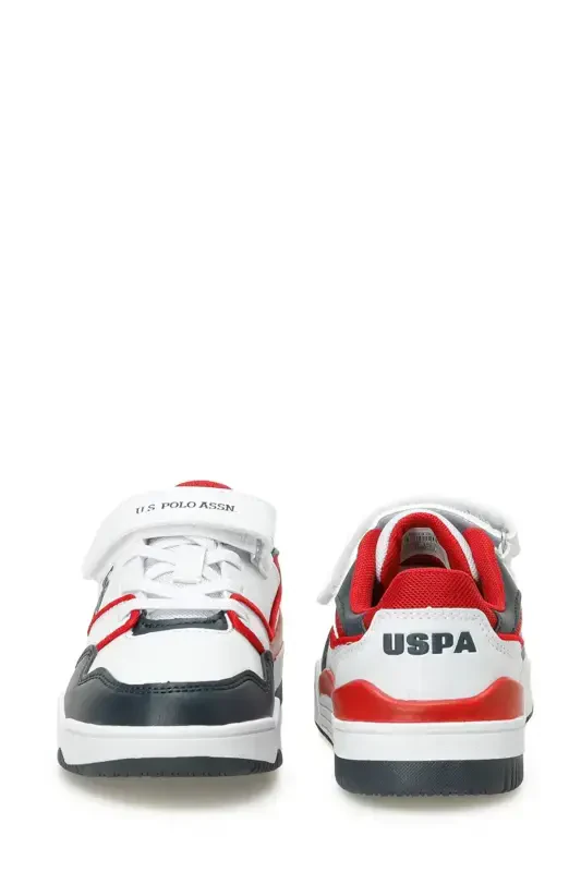 Orijinal U.S. Polo Assn. Sneaker Erkek Çocuk Beyaz Spor Ayakkabı-Beyaz4196 - 5