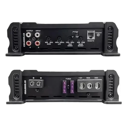 ORION CBA2000.1D Amp 2000W Max Amplifier + COKIT4 4GA Wiring Kit Combo for Car Audio VC Systems - 3