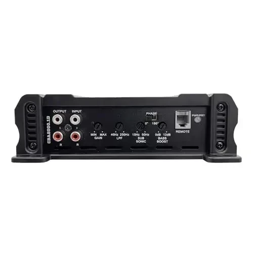 Orion Cobalt CBA2000.1D Monoblock 1-Channel Class D Amplifier for Car Subwoofer, 2000W MAX, 1/2/4 OModazone Stable, Adjustable Low Pass with Bass Boost, MOSFET Power Supply, Bass Knob Included - 3