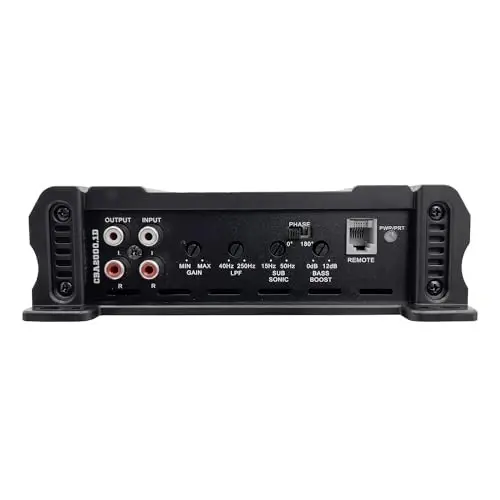 Orion Cobalt CBA2000.1D Monoblock 1-Channel Class D Amplifier for Car Subwoofer, 2000W MAX, 1/2/4 OModazone Stable, Adjustable Low Pass with Bass Boost, MOSFET Power Supply, Bass Knob Included - 3