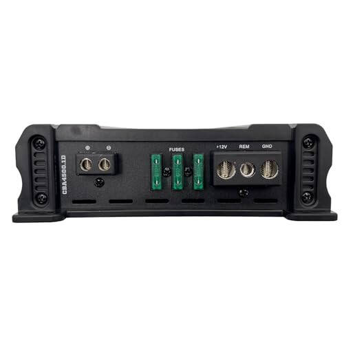 Orion Cobalt CBA4500.1D Monoblock 1-Channel Class D Amplifier for Car Subwoofer, 4500W Max, 1-OModazone Stable, Adjustable Low Pass & Subsonic Filter with Bass Boost, MOSFET Power Supply, Bass Knob Included - 4
